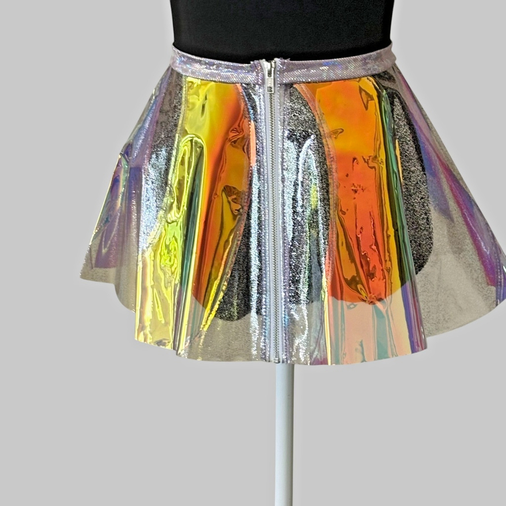 Holographic Mini Skirt - Picture 7 of 7